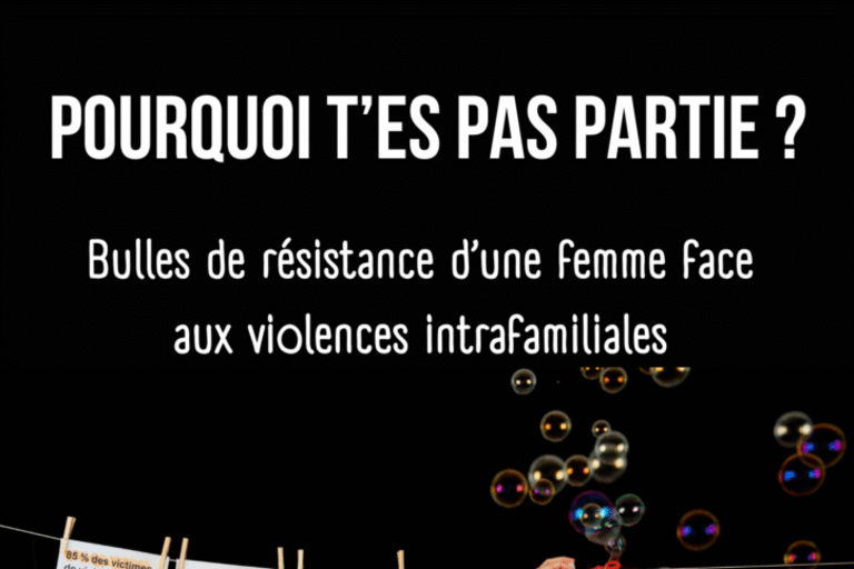 Conférence gesticulée : "Pourquoi t'es pas partie ?" de Maritchu image2