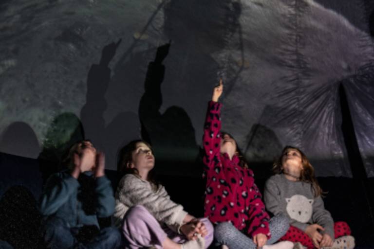 Astronomy workshop: immersion in a planetarium image1