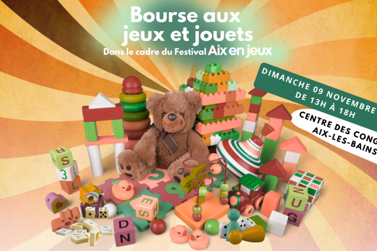 Bourse aux jeux et jouets du Festival Aix en jeux image1