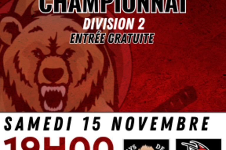 Ice Hockey match Grizzlys de Vaujany - D2 image1