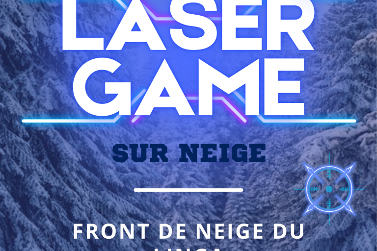 Laser game on snow image1