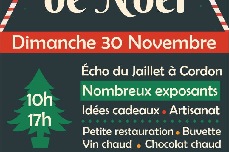 Marché de Noël de l'école de Cordon image1