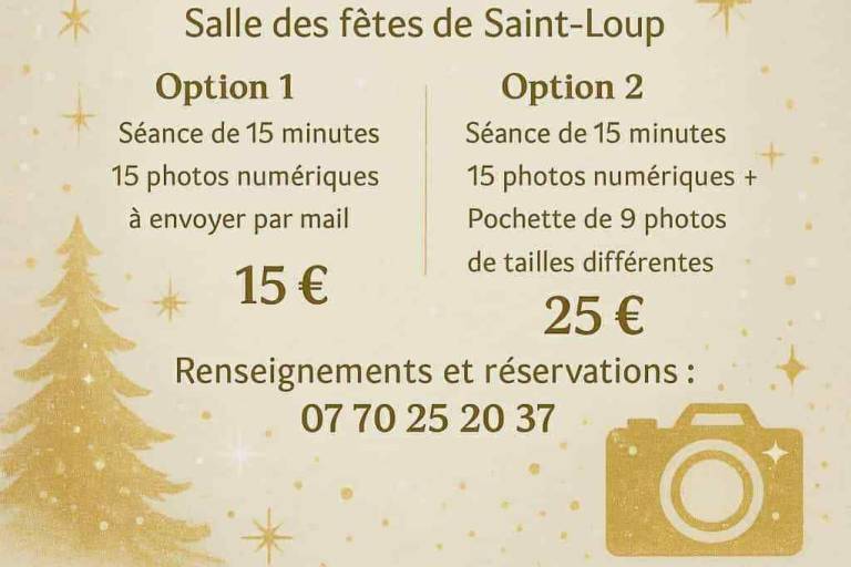 Séance Photo de Noël à Saint-Loup image1