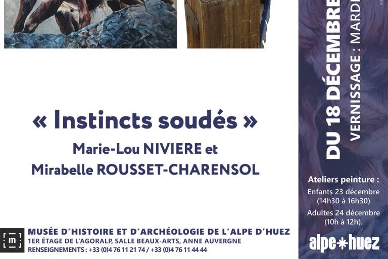 Opening of the painting and sculpture exhibition: Instincts soudés image1