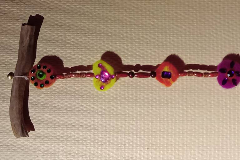 Atelier créatif : Guirlande de sujets en laine feutrée image1