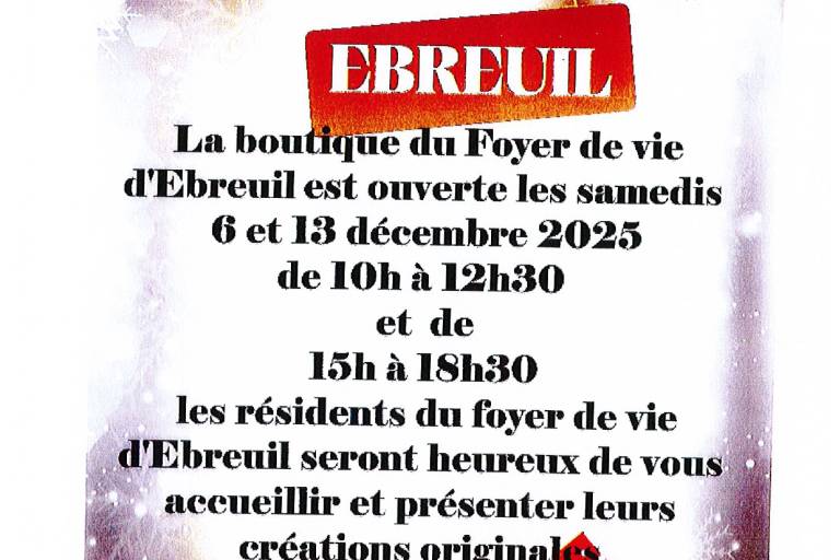 Ouverture de la Boutique du Foyer de Vie image1