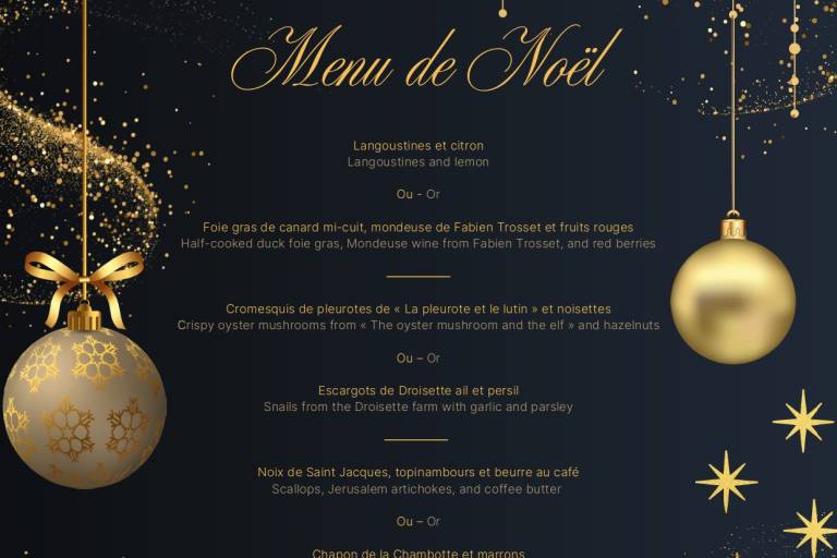 Menu de noël image1