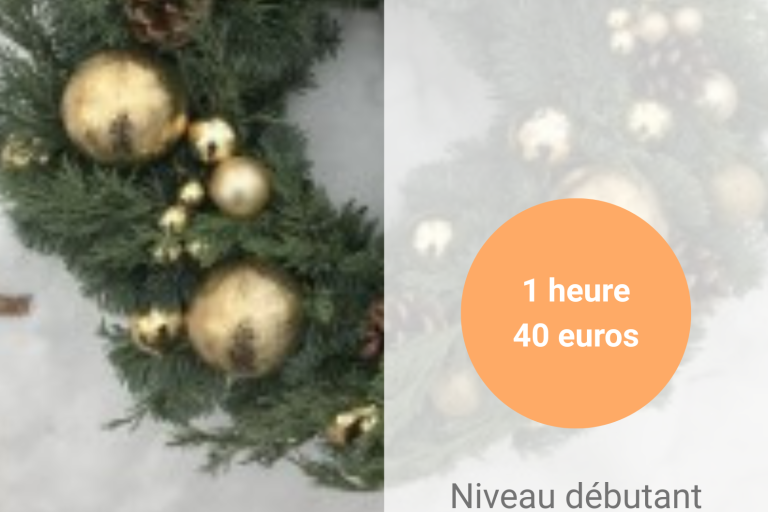 Atelier Couronne de Noël 13 décembre image1
