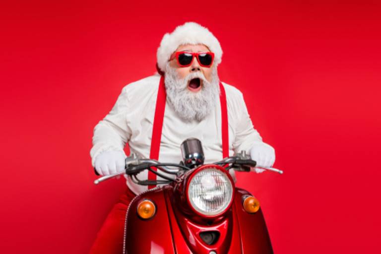 Parade des Pères Noël image1