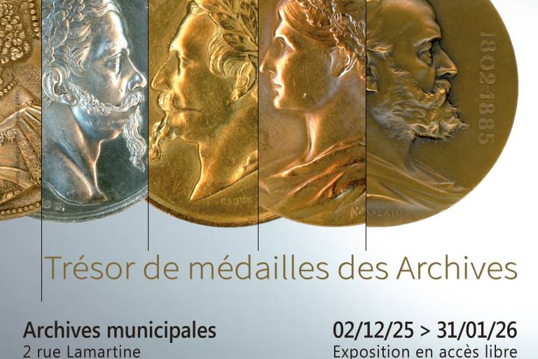 Exposition "D'or, d'argent et de bronze, trésor de médailles des Archives" image1