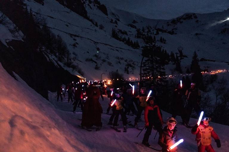 Charity torchlight descent - Les p'tits flambeaux image1