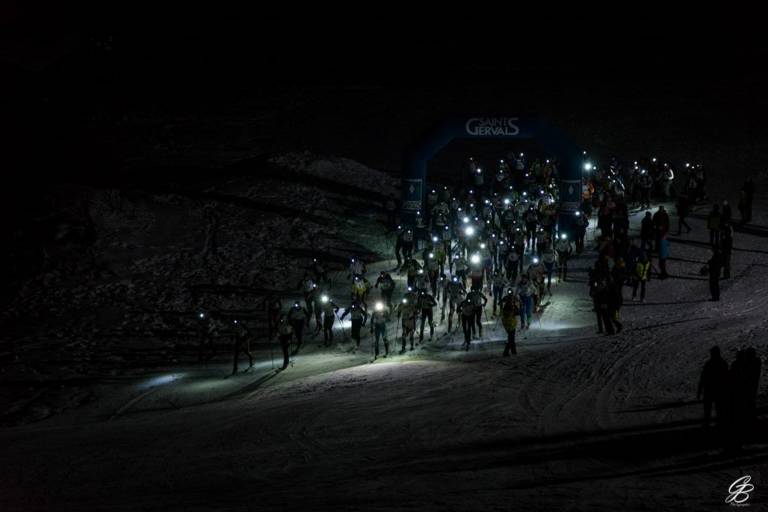 La Diagonale du Mont Joly - Course de ski de randonnée en nocturne image2