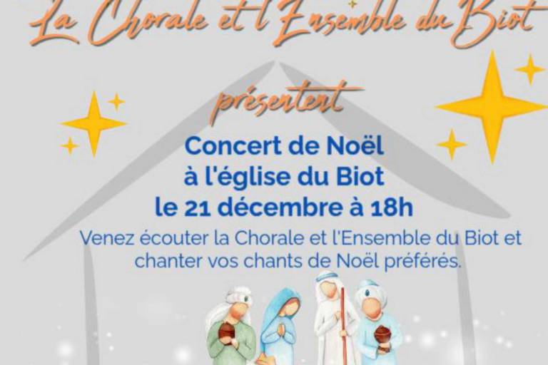 Concert de Noël : Eglise du Biot image1