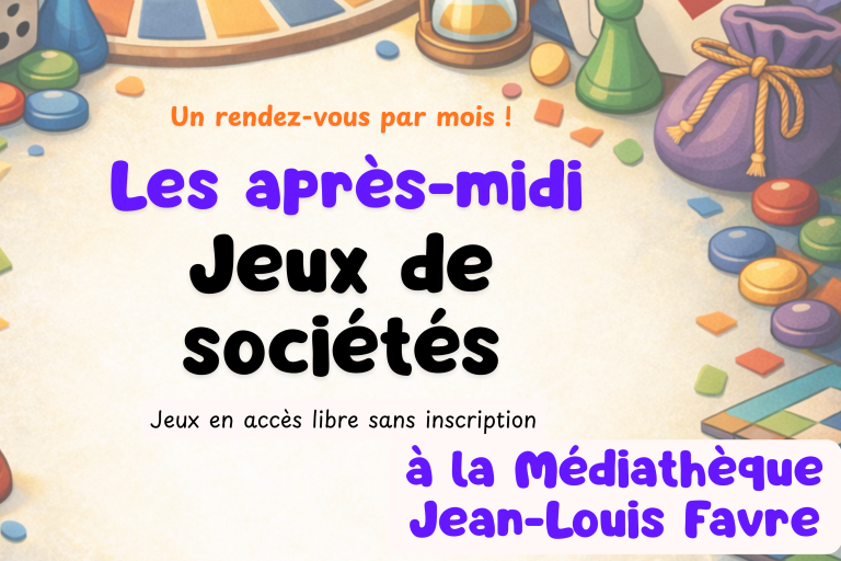 Jeux de société à la médiathèque image2