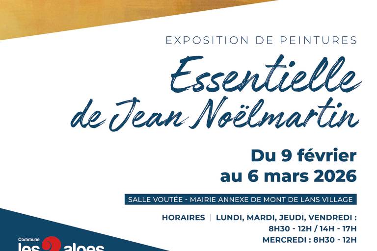 Painting exhibition - Essentielle by Jean Noëlmartin image1