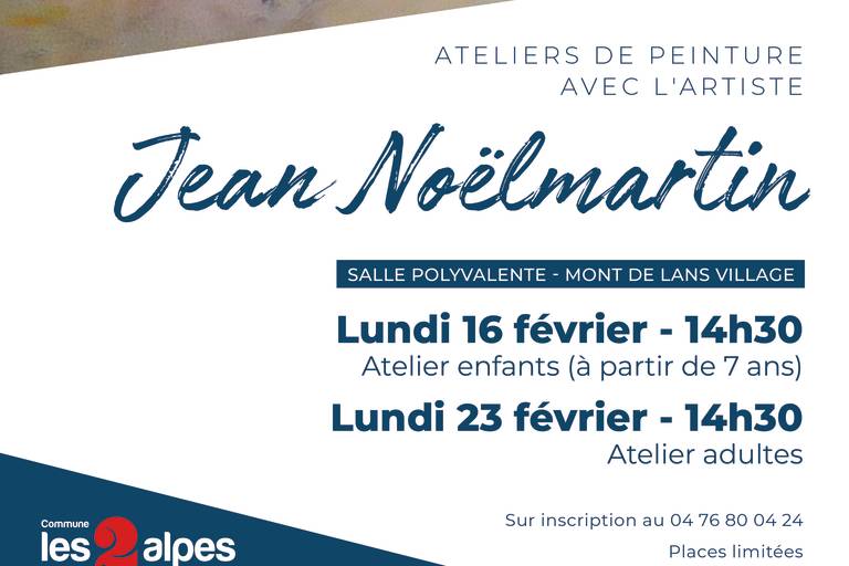 Atelier de peinture enfants - avec l'artiste Jean Noëlmartin image1