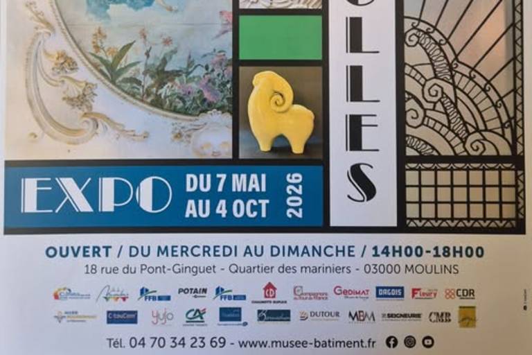 Exposition du musée du bâtiment :  Années folles image1