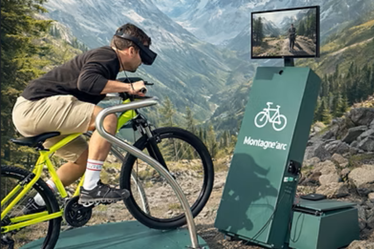 Virtual reality – Mountain bike experience image1