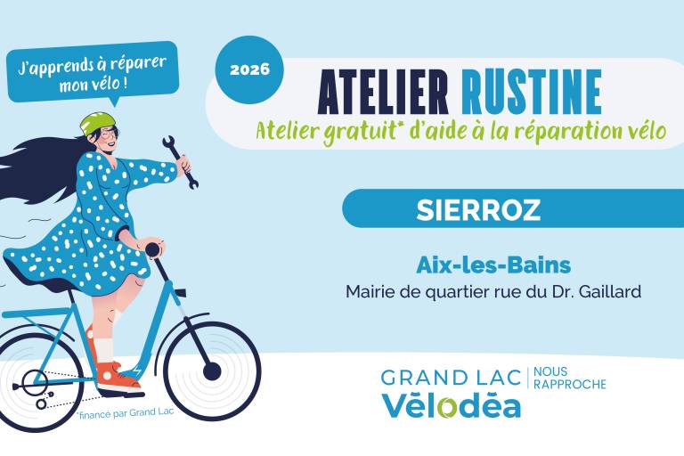 Atelier Rustine Sierroz, apprenez à réparer votre vélo avec Vélodéa ! image1