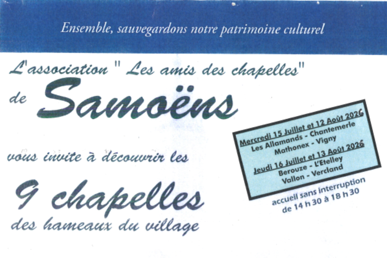 Visites des Chapelles de Samoëns image1