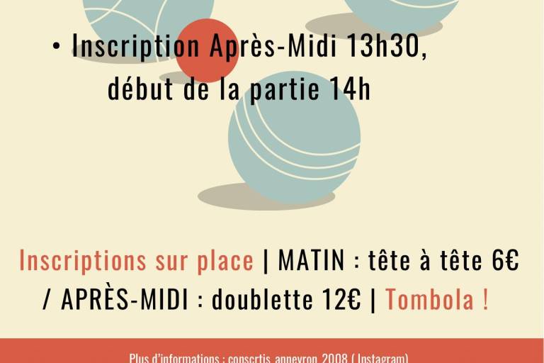 Tournoi de pétanque image2