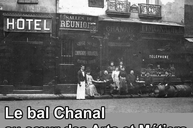 Conférence : Dans le cadre des Journées Européennes du Patrimoine  “Le bal Chanal au cœur des Arts et Métiers,  dynamiques sociales et musicales  d’un établissement populaire (Paris,1893-1908).“   par Agnès Unterberger image1