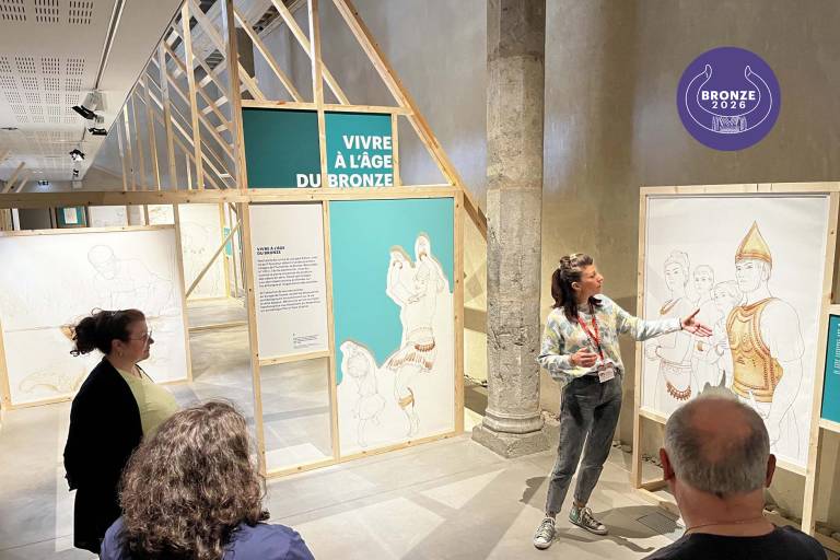 Visite guidée - Dessiner l'archéologie image1