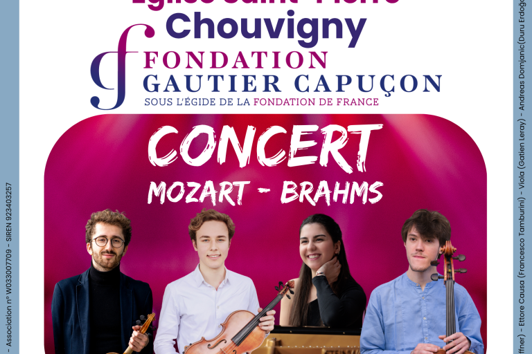 Concert Lauréats Fondation GAUTIER CAPUÇON image1