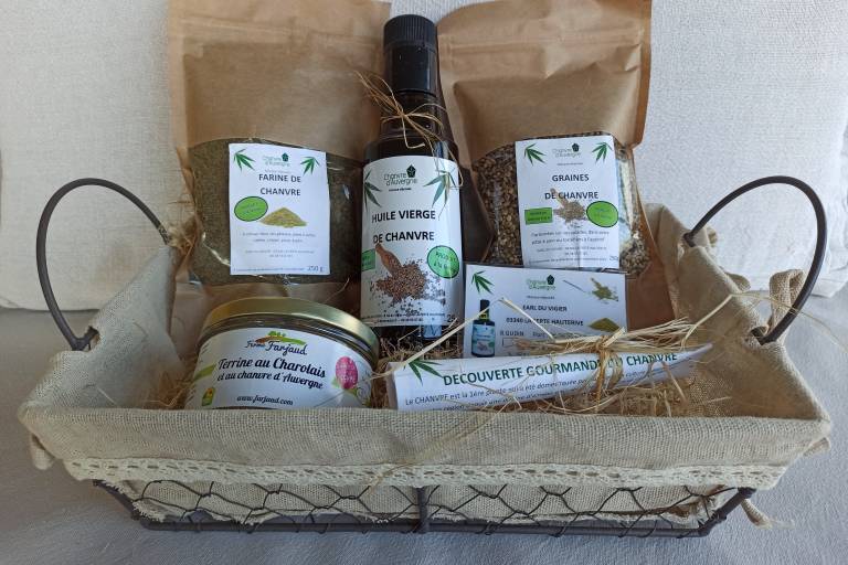 Le Chanvre en alimentaire et en bâtiment - EARL DU VIGIER image1