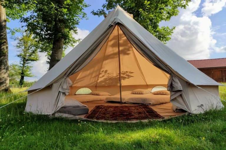 Tente Sibley - Domaine les Gandins image1