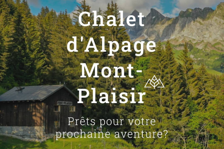 Mont Plaisir, eco-responsible alpine chalet image1