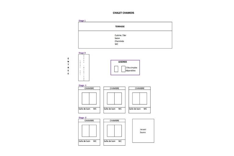 Chalet CHAMOIS: 5 chambres avec salle de bain individuelle jusqu'à 13 lits image2