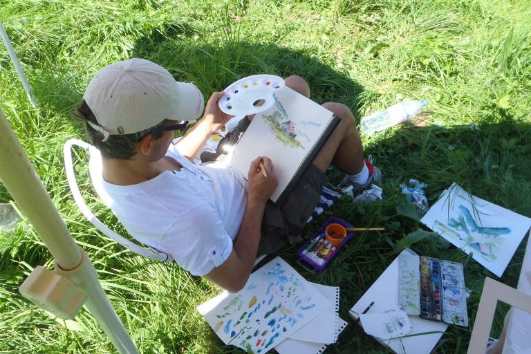 Christine Jumelle - ateliers et stages d'aquarelle image2