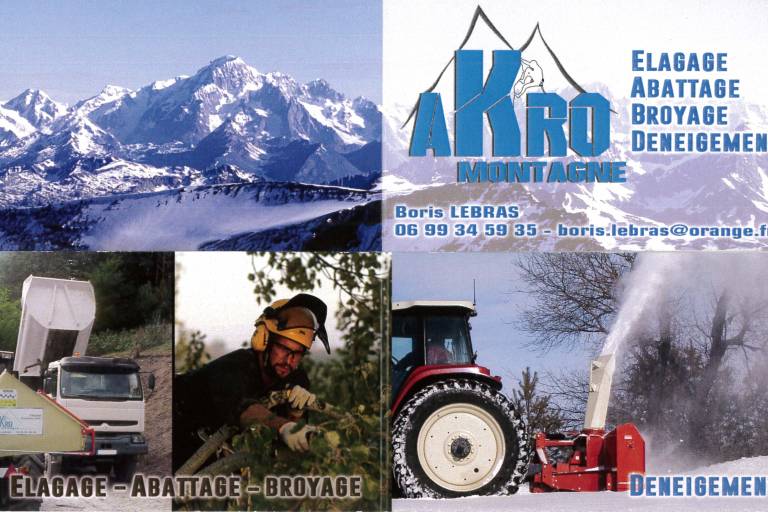 Akro Montagne Boris Lebras - Green spaces, snow removal image1