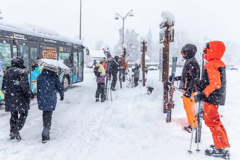 Arrêt SKIBUS : Le Perret image1