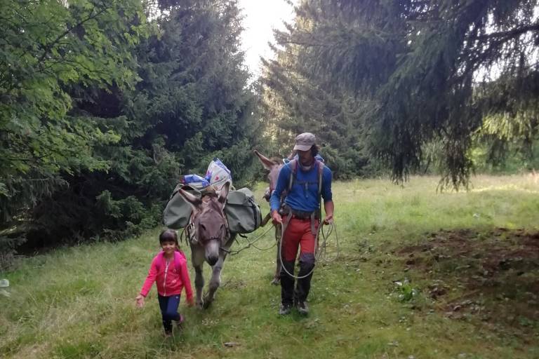 Florent Armand - accompagnateur en montagne - rando avec les ânes image1