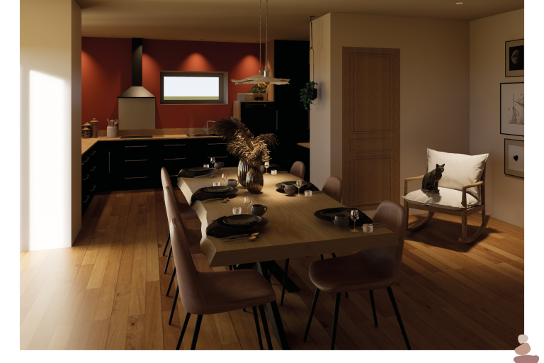 Mont Oikia - Architecture d'intérieur image2