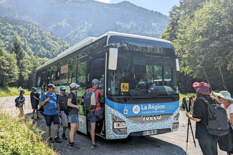Arrêt RANDO'BUS : Col de Joux Plane image1