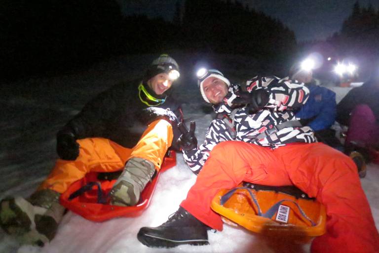 Descente en luge Nocturne image2