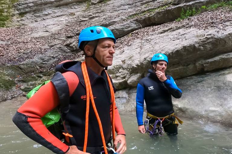 Canyoning encadré par le Bureau des Guides Thônes - Manigod image2