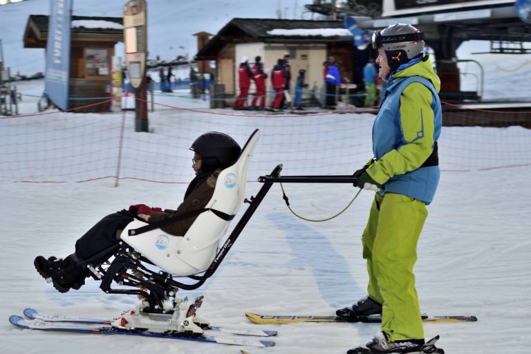 Tempo duo - Fauteuil de descente de pistes de ski alpin pour une glisse partagée image2