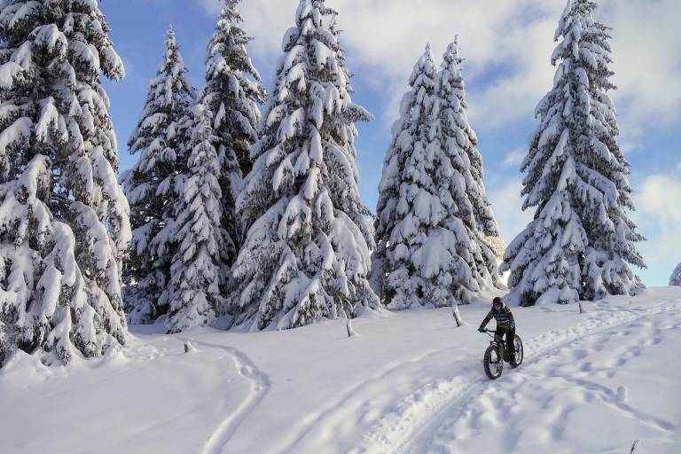 La grande traversée du Revard à la Féclaz en fatbike électrique image1