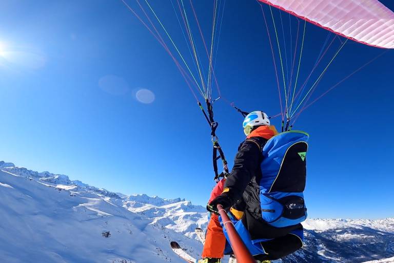 Parapente à ski "Le Must" 1200m de dénivelé image1