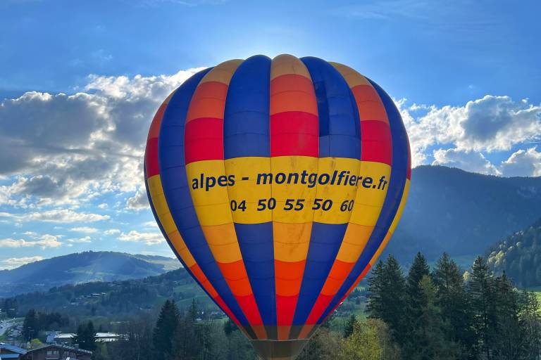 Alpes Montgolfière compagnie aérienne image1