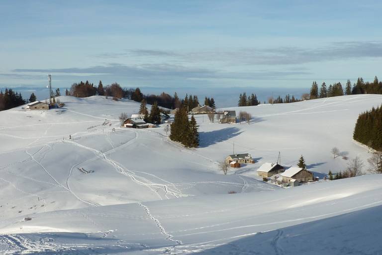 "Trés le Mont par Trécout" Snowshoe Trek image1