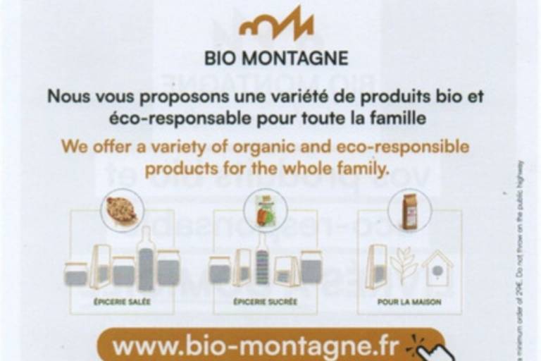 Bio Montagne Organic glocerie image2