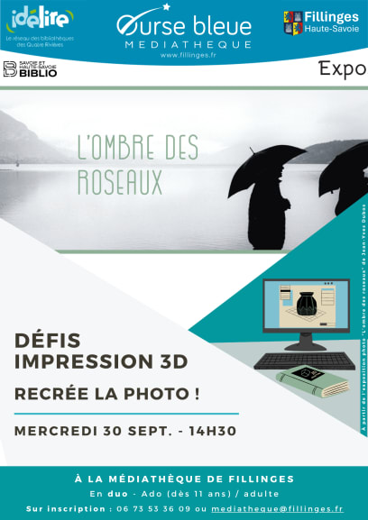 Atelier impression 3D : recrée la photo !
