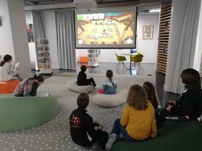 Après-midi jeux vidéos à la Médiathèque de L'Ourse Bleue