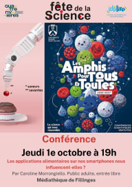 Fête de la Science - Conférence : les applications alimentaires sur nos smartphones nous influencent-elles ?