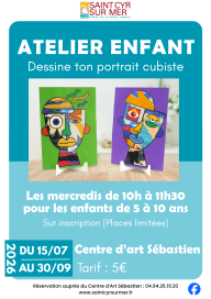 Children's Workshop: Draw Your Own Cubist Self-Portrait